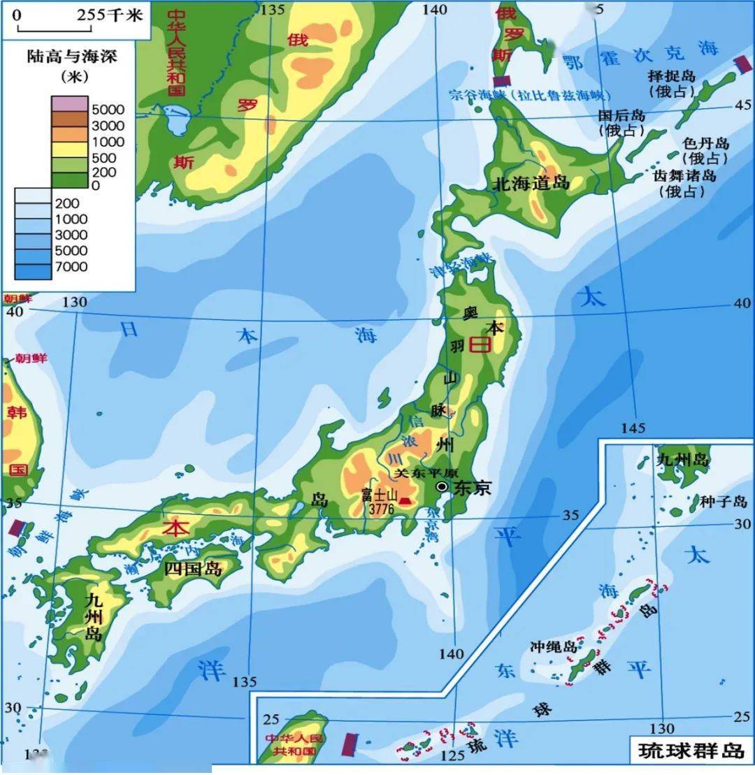 地理视角看2020东京奥运会!附关于日本的冷知识大全!