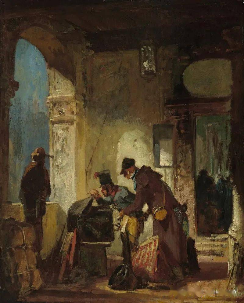 油画欣赏——carl·spitzweg_比德梅尔