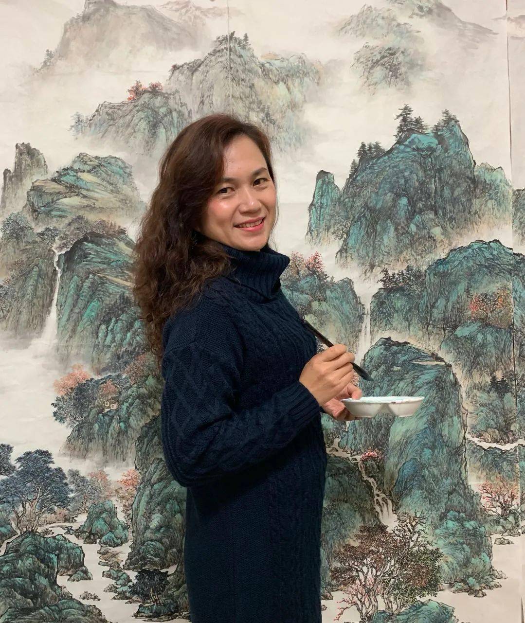 易书考丨台湾画家詹丽芳作品欣赏