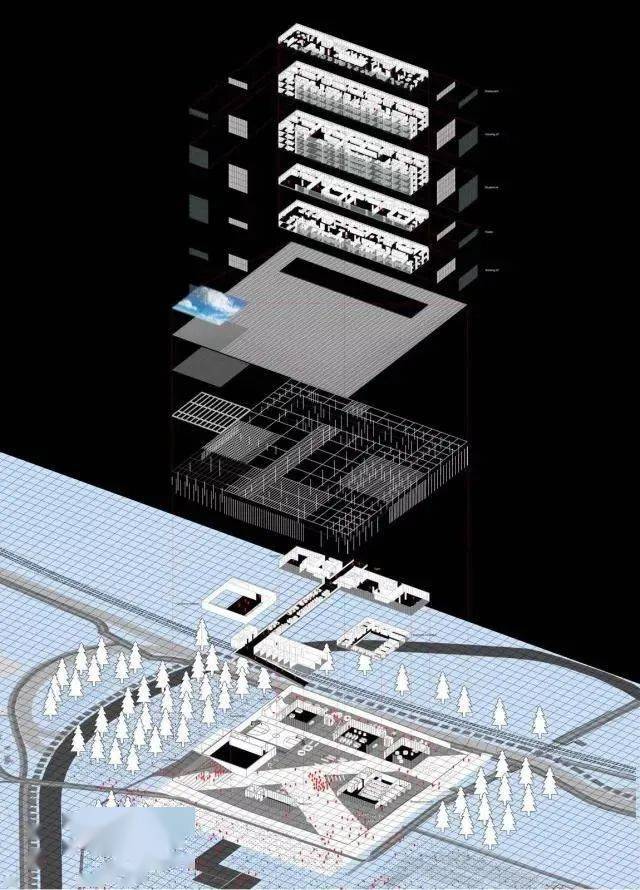 第182期一键su插件生成爆炸分析图建筑景观规划专属附下载链接