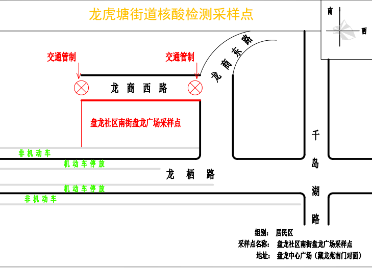 (采样点位平面示意图)