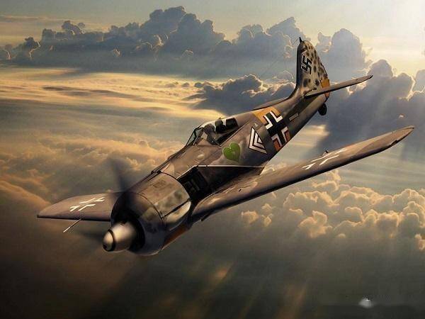 第三帝国苍穹"守门人"fw190:d-9比me262更稳定,比bf109更先进_德国