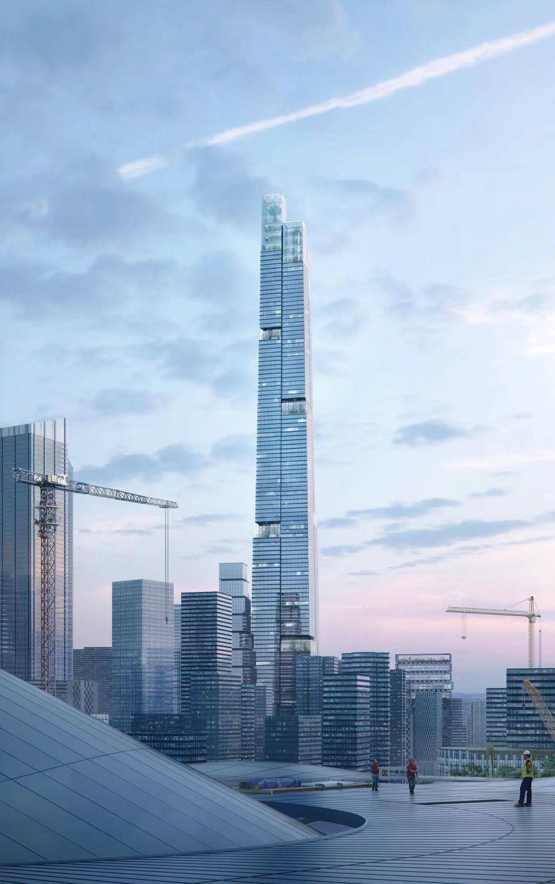 489米成都第一高楼今天正式开工