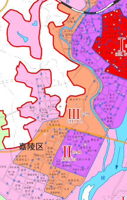 南充最新基准地价公布,住黄金地段的富壕们现身吧,藏不住了!