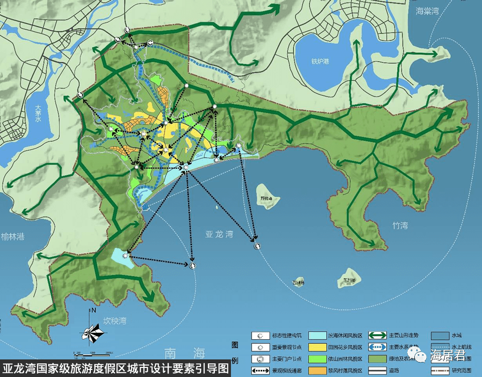 值得一提的是,绿地与开敞空间用地33.