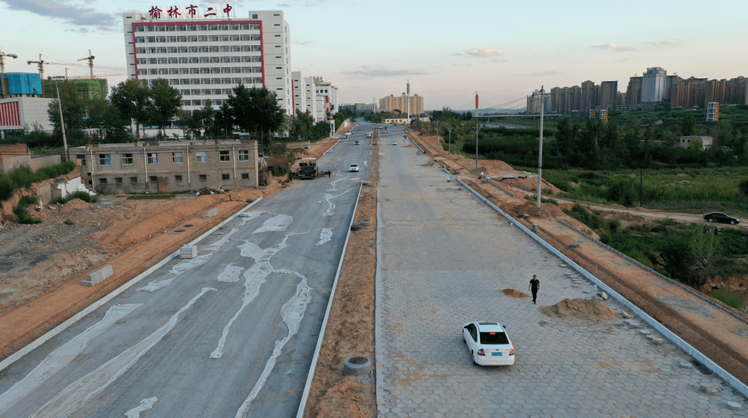 榆林城区肤施南路南段有望10月前通车