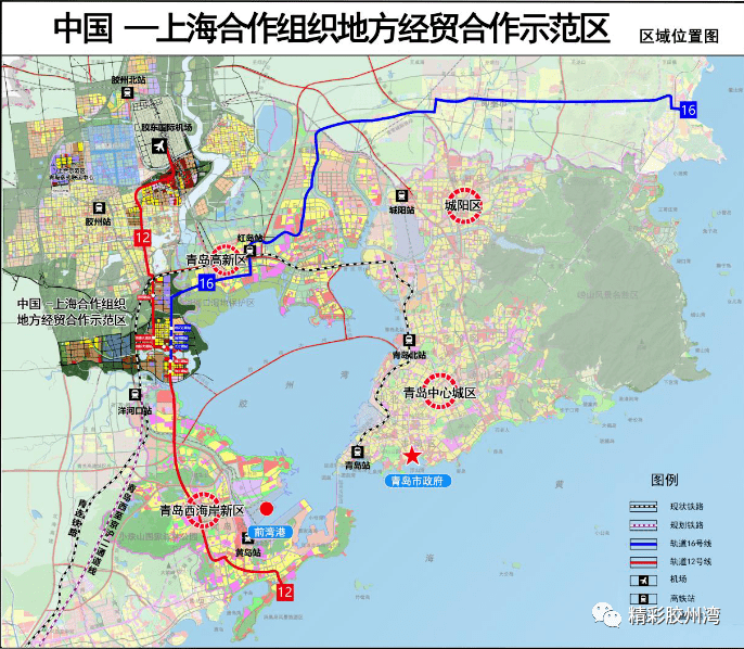 32公里胶州未来5年将构建多条地铁线涉及8号线支线12号线