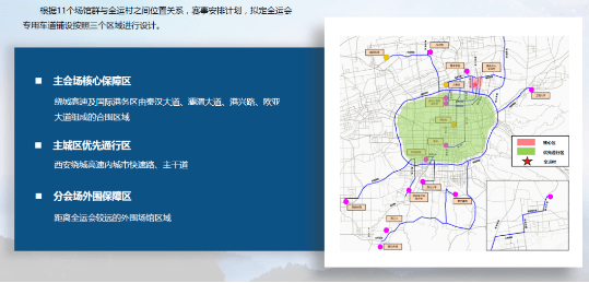 全运会专用车道启用,西安限行措施这样调整_区域