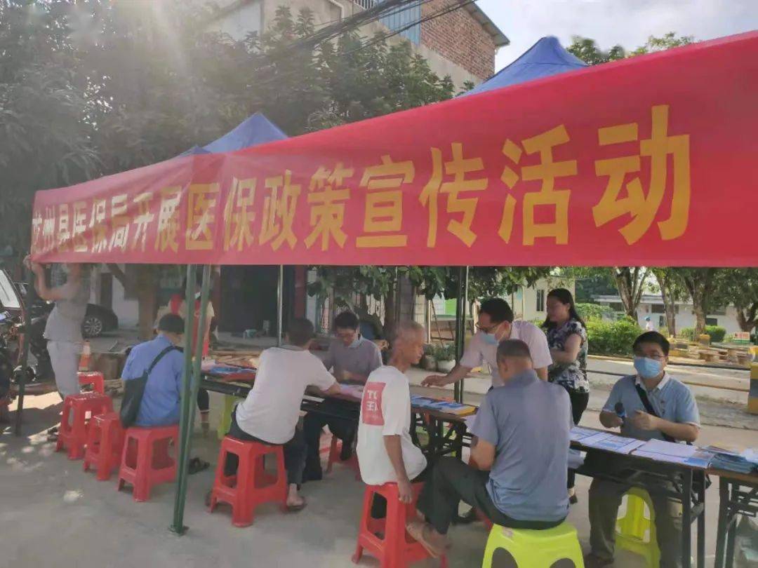【我为群众办实事】龙州 | 彬桥乡:医保政策宣传 服务零距离