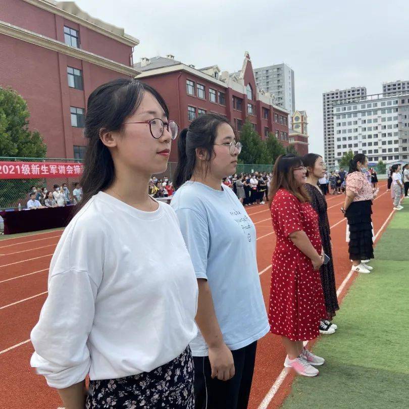 校园资讯莱西国开实验学校军训磨意志飒爽写青春