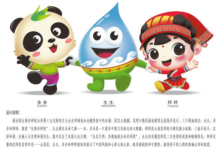 cop15吉祥物拟定!