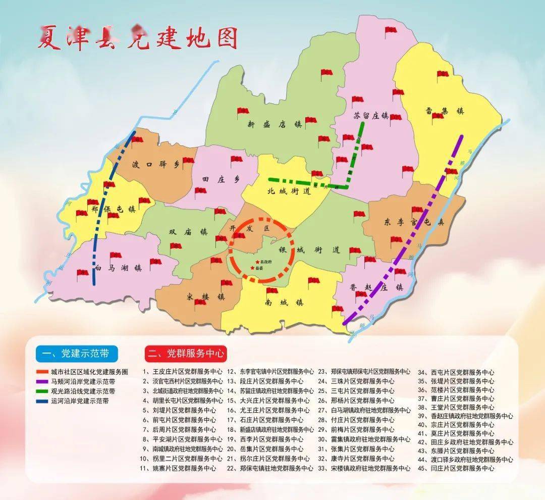 夏津县三步走推动农村党群服务中心提质增效