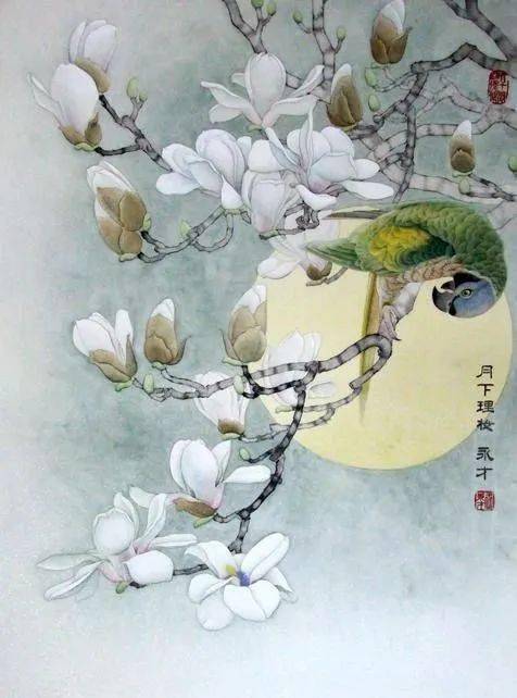 王永才工笔花鸟