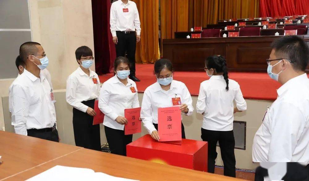 两会进行时浦北县第十八届人民代表大会第一次会议举行选举大会及宪法