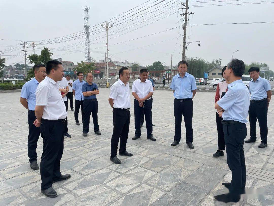 淮阳区委书记张建党调研城市建设管理时强调:要加快推进城建项目建设