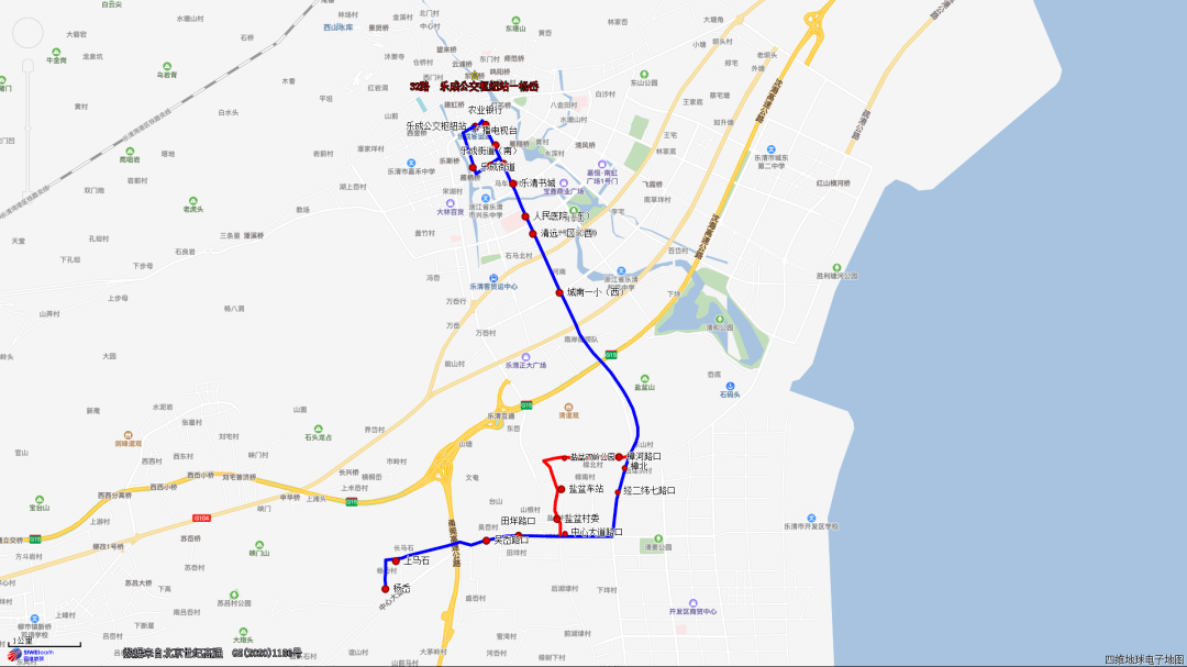 乐清这两条公交线路临时调整