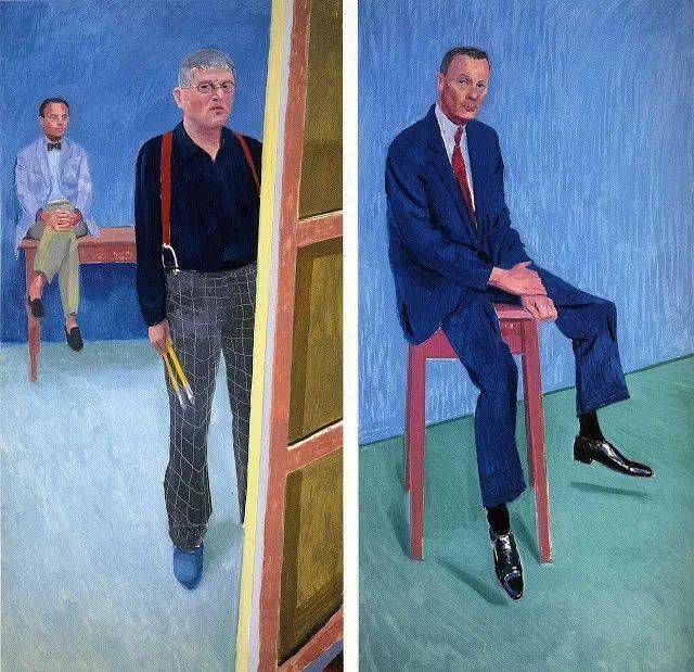 最著名的英国在世画家大卫·霍克尼油画作品欣赏