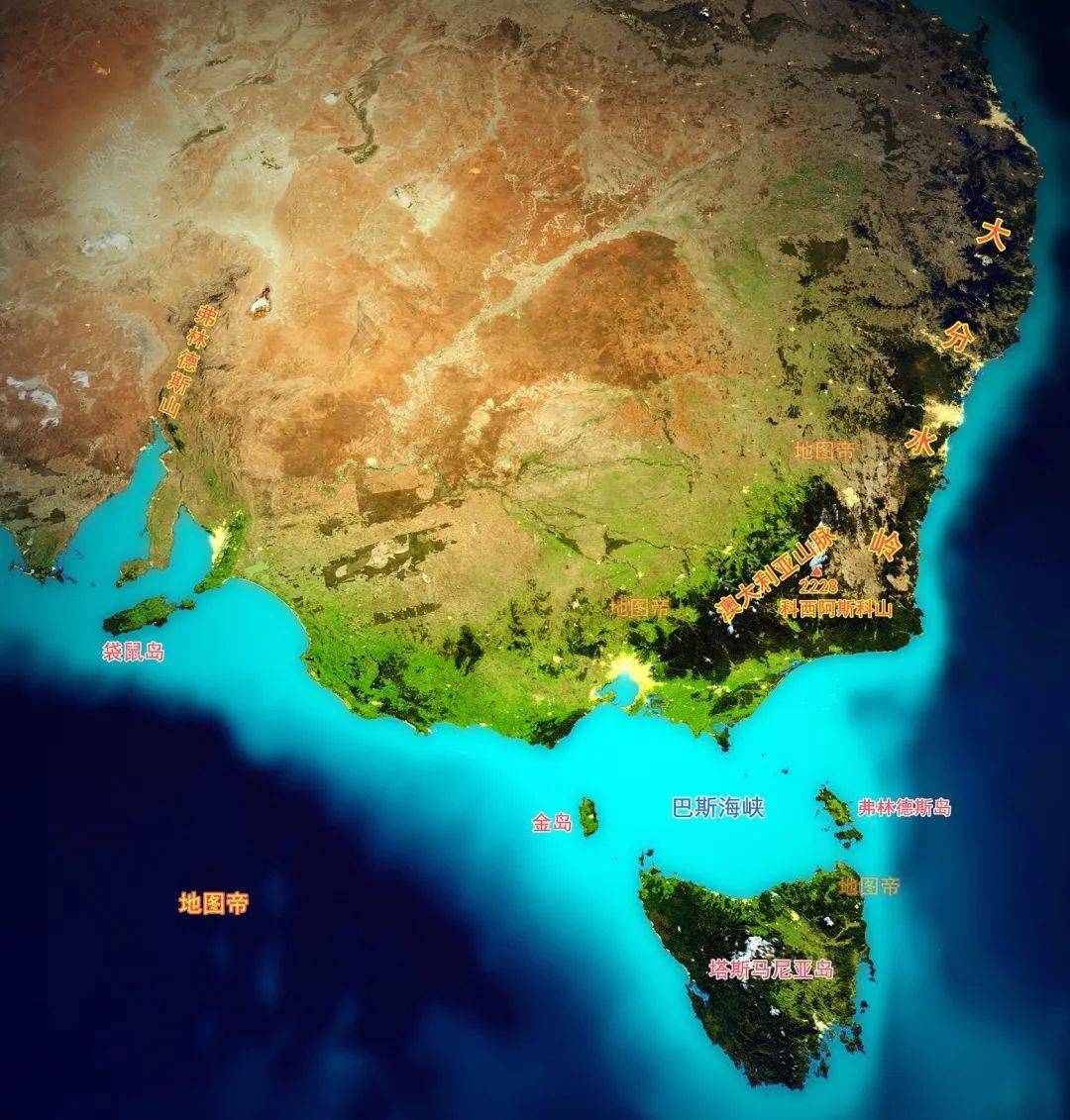 各大洲的东南端,为何都有一面积较大的岛?