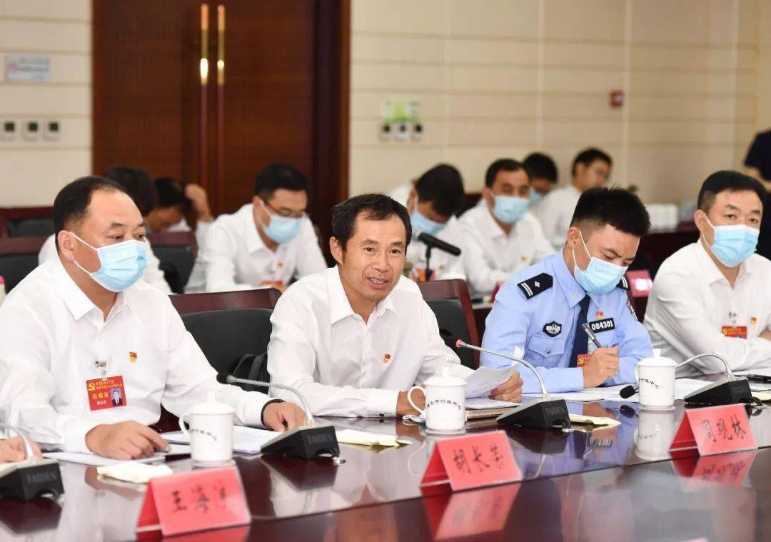 陈之常参加淮安区代表团审议