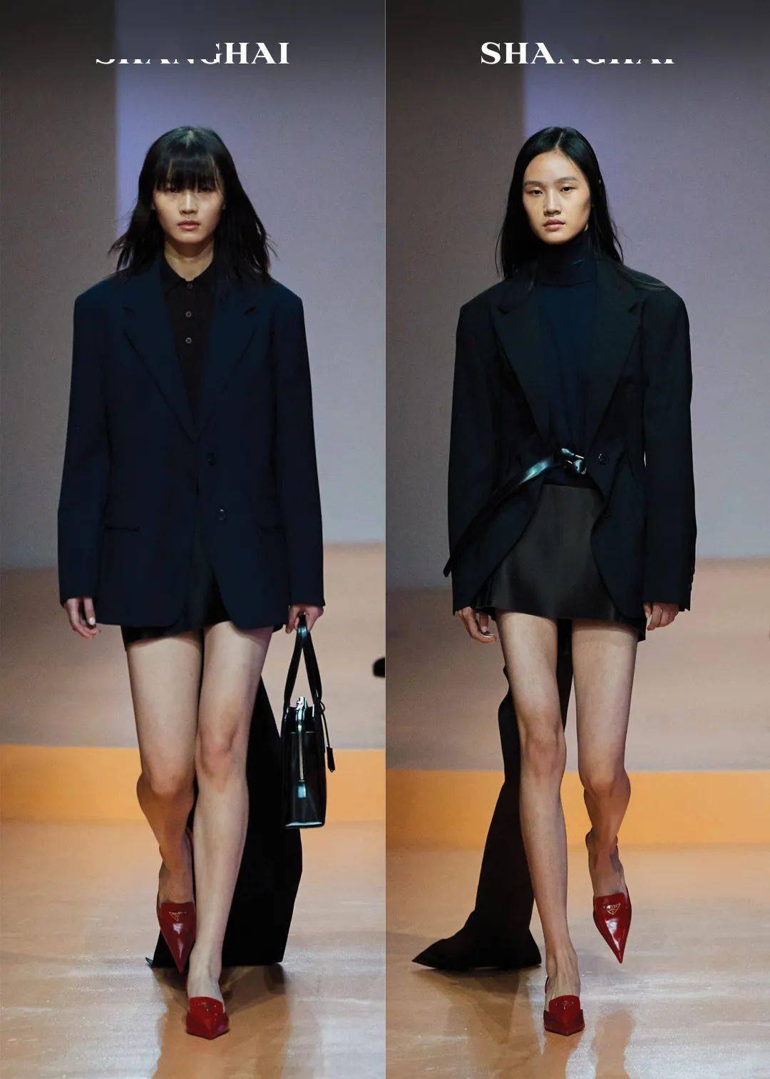 prada 2022春夏女装系列 上海秀场