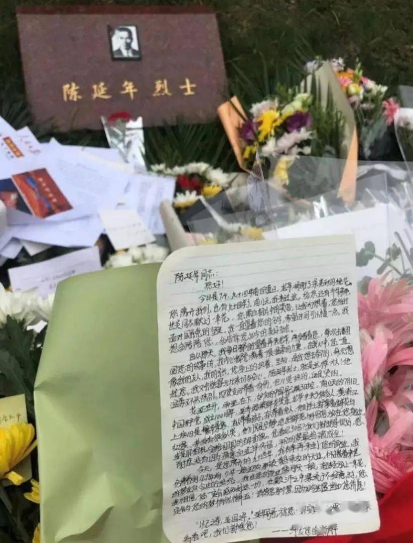 她去了以前陈延年工作过的一些旧址,拍了照片带来:"想让他看一看,他