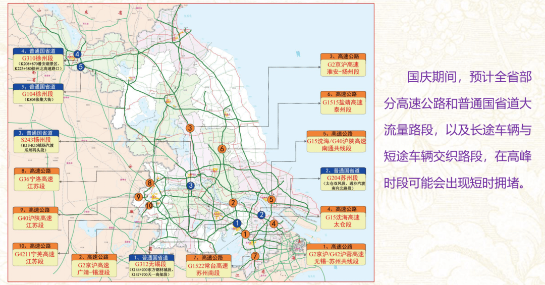 返程高峰,江苏交警发布五点重要提示_高速公路