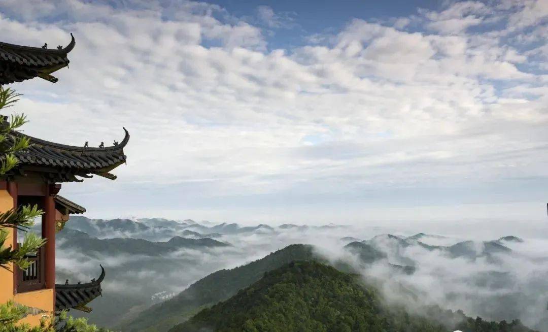 绍兴香炉峰惊现罕见奇观!_云海