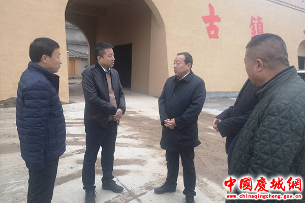 庆城县委书记杜丰调研指导马岭镇重大项目建设工作