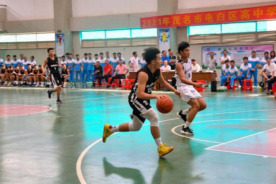 电白一中(白)高级中学(蓝)vs 电白三中(橙)实验中学(蓝)vs电白二中(黄