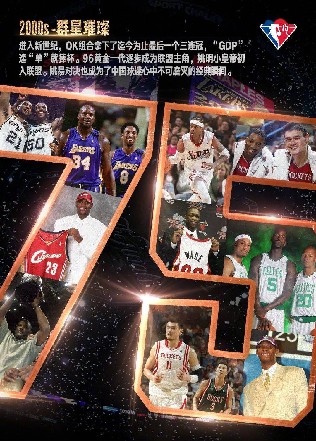 nba75周年从今天起好戏要开场咯