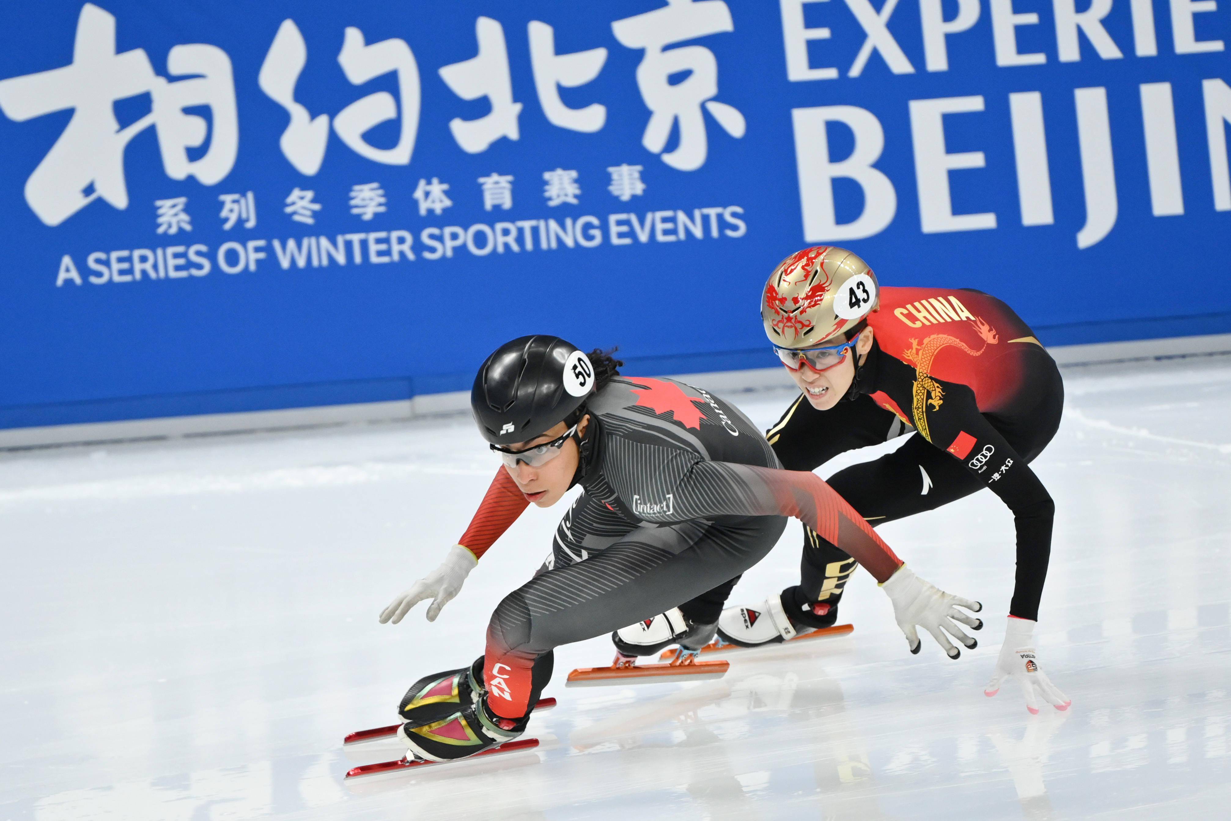 短道速滑——2021/2022国际滑联短道速滑世界杯女子500米赛况