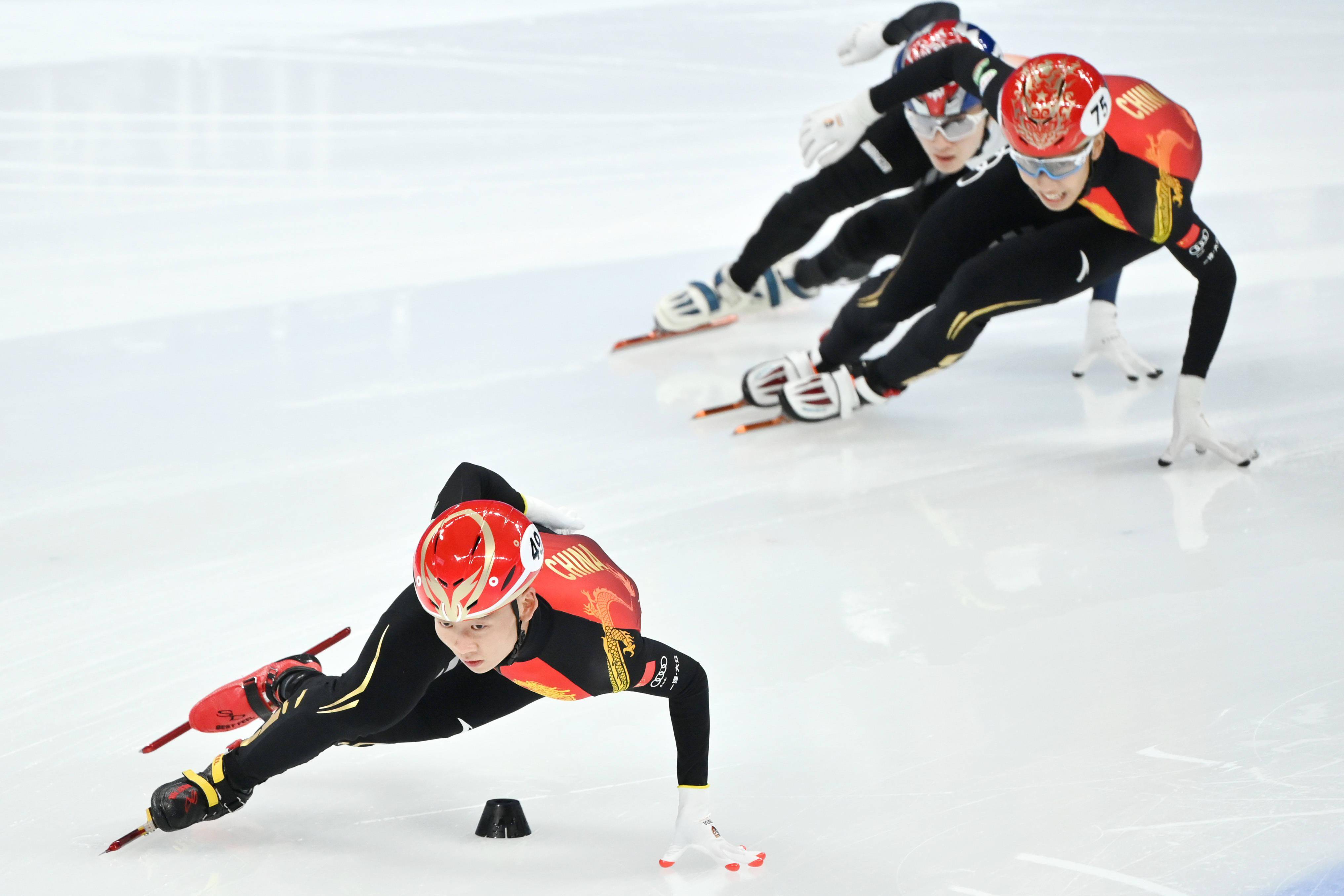 短道速滑——2021/2022国际滑联短道速滑世界杯男子1500米四分之一