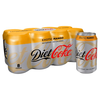 「9」 diet coke mango芒果味