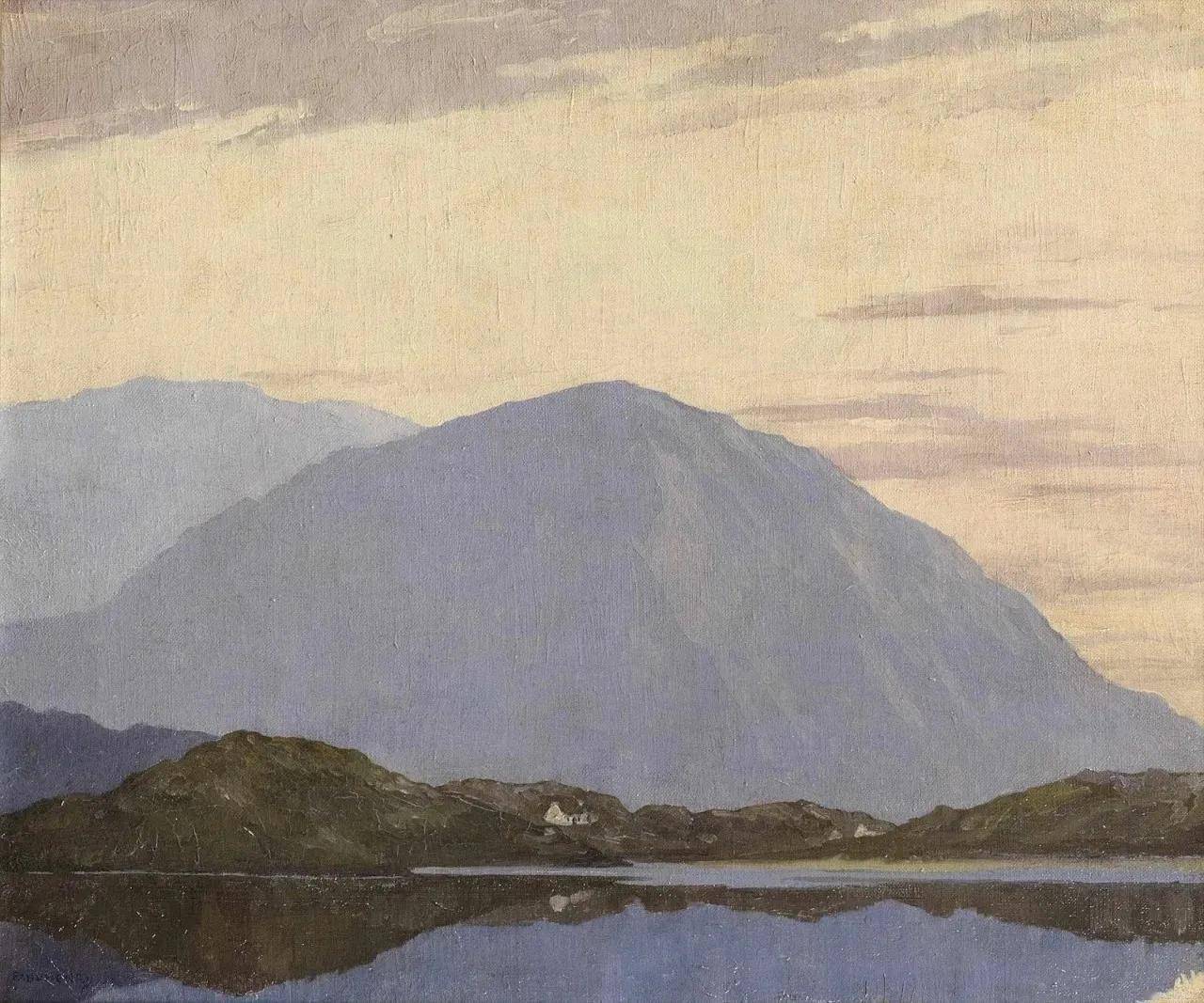 保罗·亨利的风景油画作品选