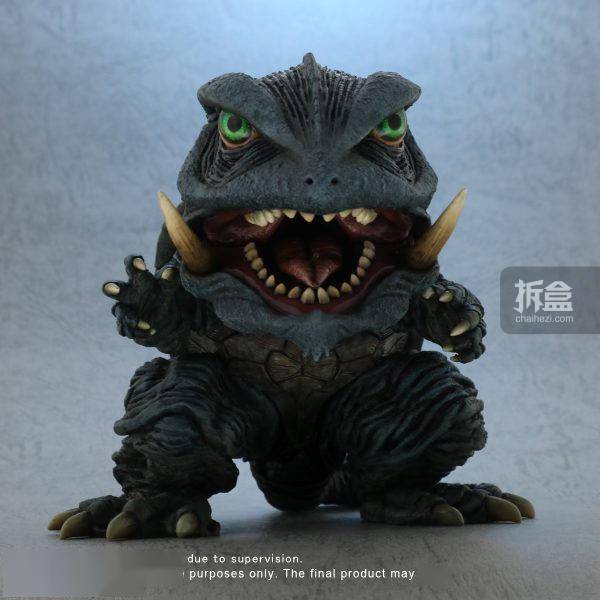 x-plus 1995加美拉gamera q版人偶手办摆件