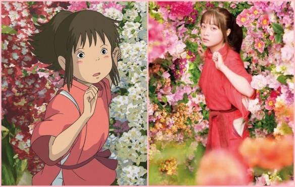 真人版《千与千寻》曝角色海报:桥本环奈vs上白石萌音
