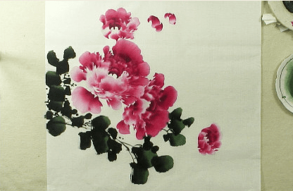 小写意牡丹画法,图文详解,太实用了!_花头