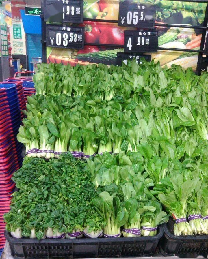 超市叶菜陈列原则实用收藏