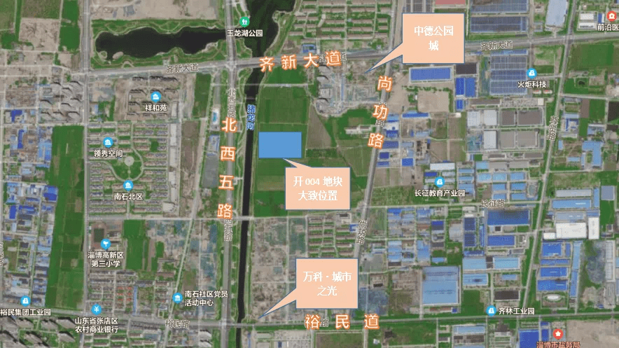 淄博大学城新动作来了成交2021下半年第一宗住宅用地