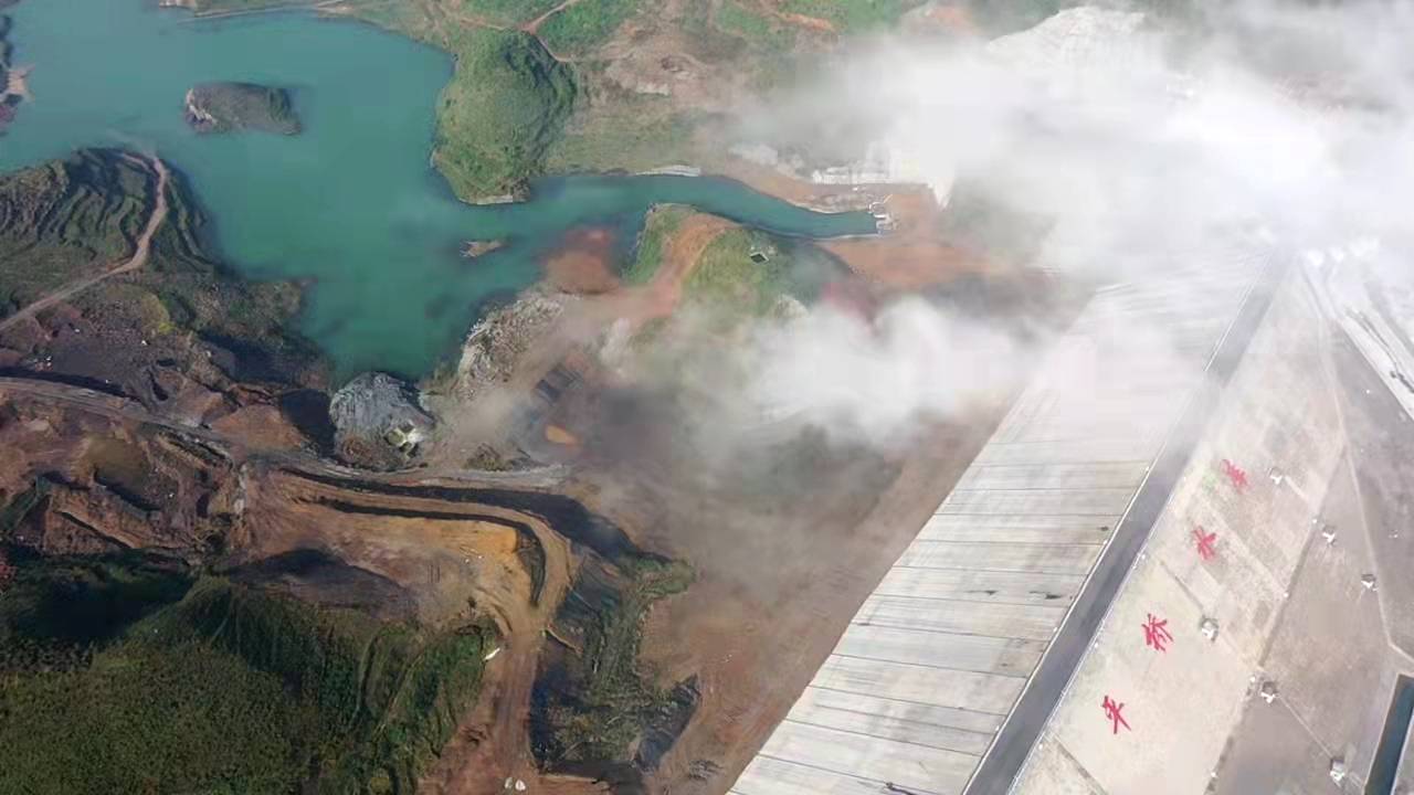 贵州安龙:平桥水库成功下闸蓄水_供水_工程_县城