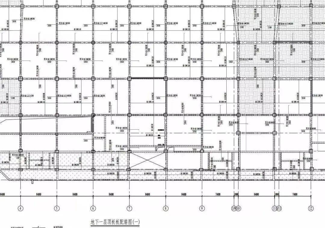 如留洞图,柱平法施工图,结构模板图,板配筋图,梁平法施工图以及地下