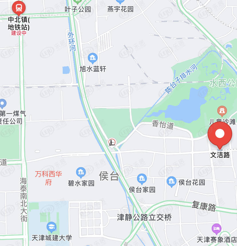 西青水西公园旁花园洋房——万科西华府楼盘测评