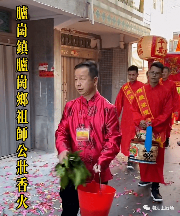 今日胪岗乡大峰祖师壮香火