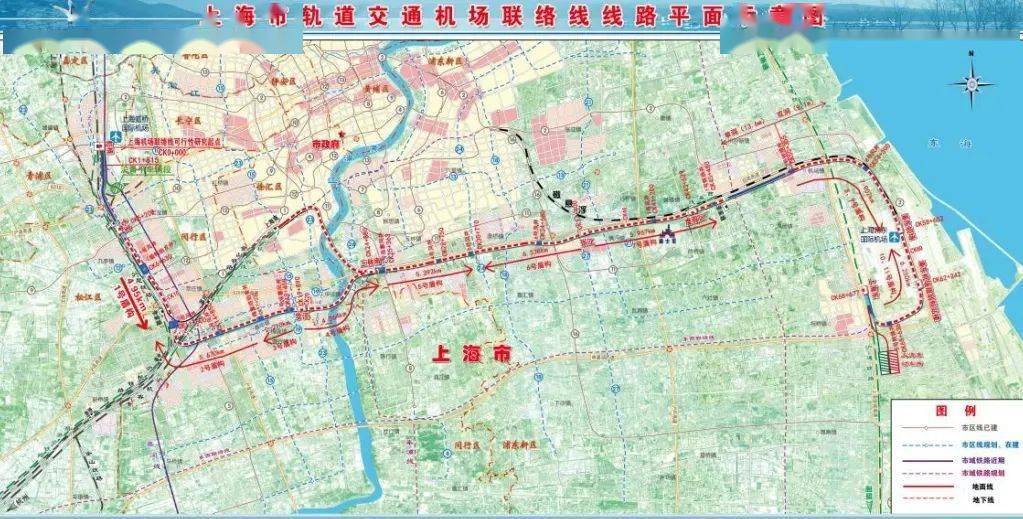 上海机场联络线是上海市首条市域铁路,正线全长68.