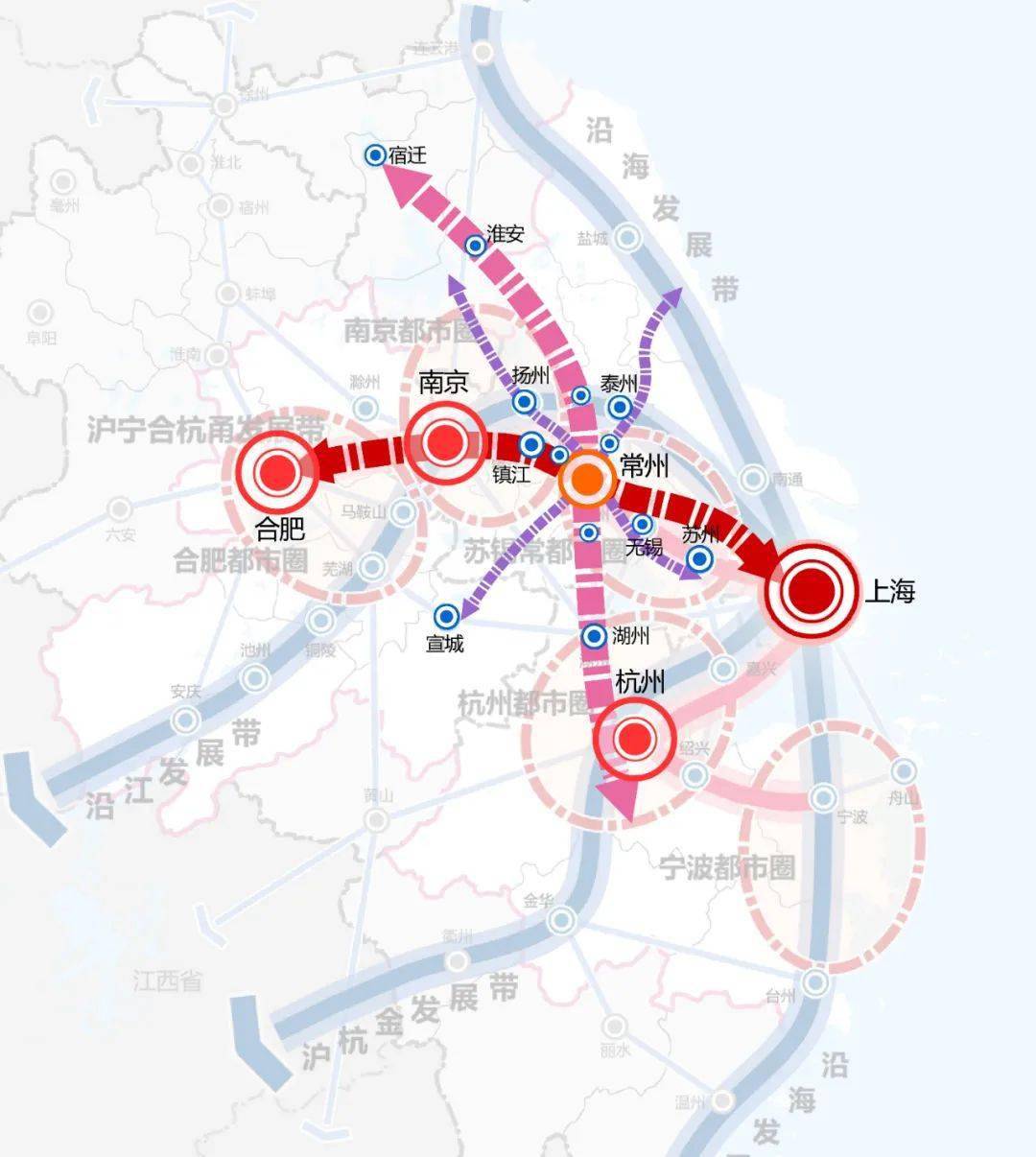 2021年,常州在加强中轴建设的同时,加大对外宣传,加强区域共建,并