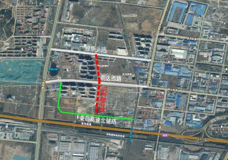 道路规划红线宽18米,设计道路等级为城市支路.