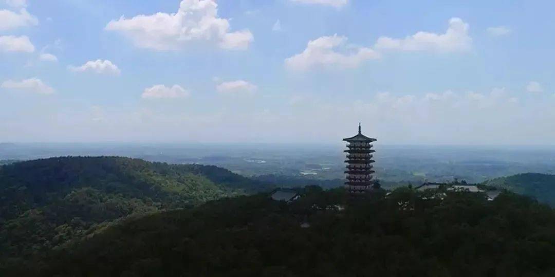 网红打卡点之肥西县紫蓬山风景区