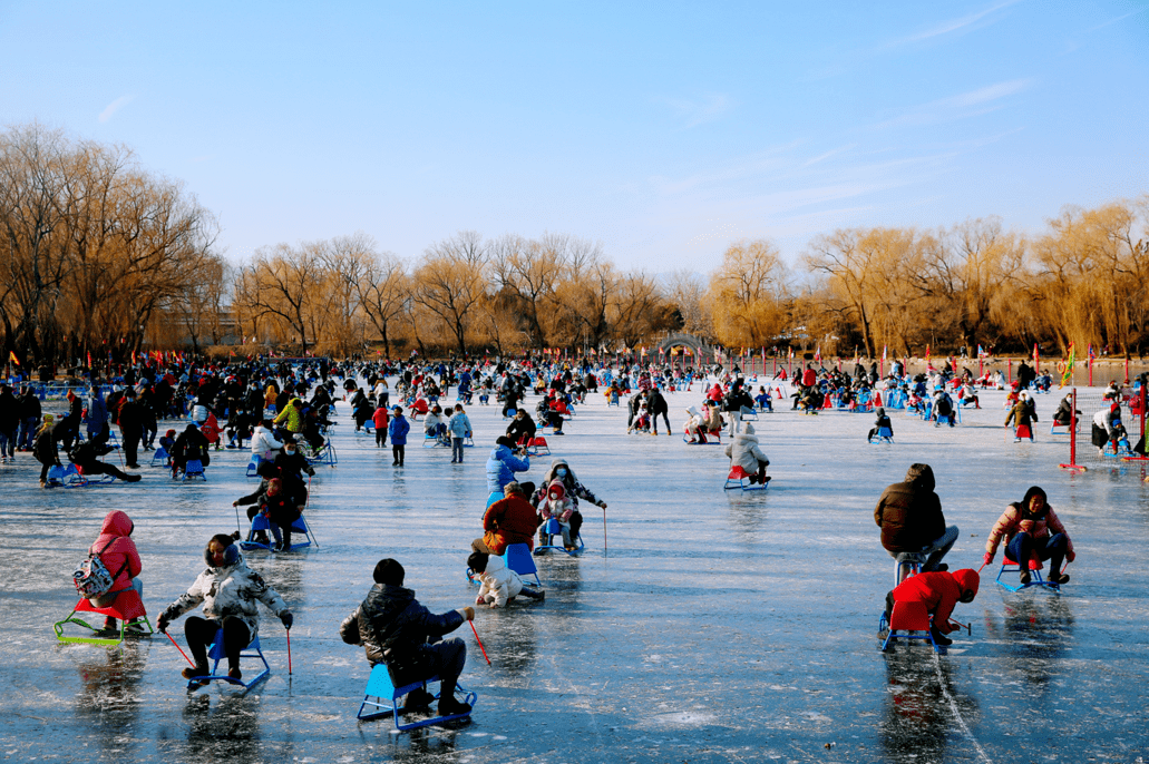 圆明园欢乐冰雪季火热进行中!您来打过卡了吗?_雪场_冰场_活动