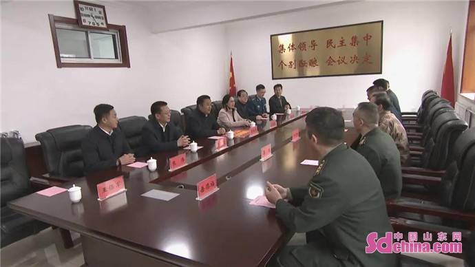 黄福常,范继臣到菏泽军分区,武警菏泽支队等地走访慰问_成武县_发展