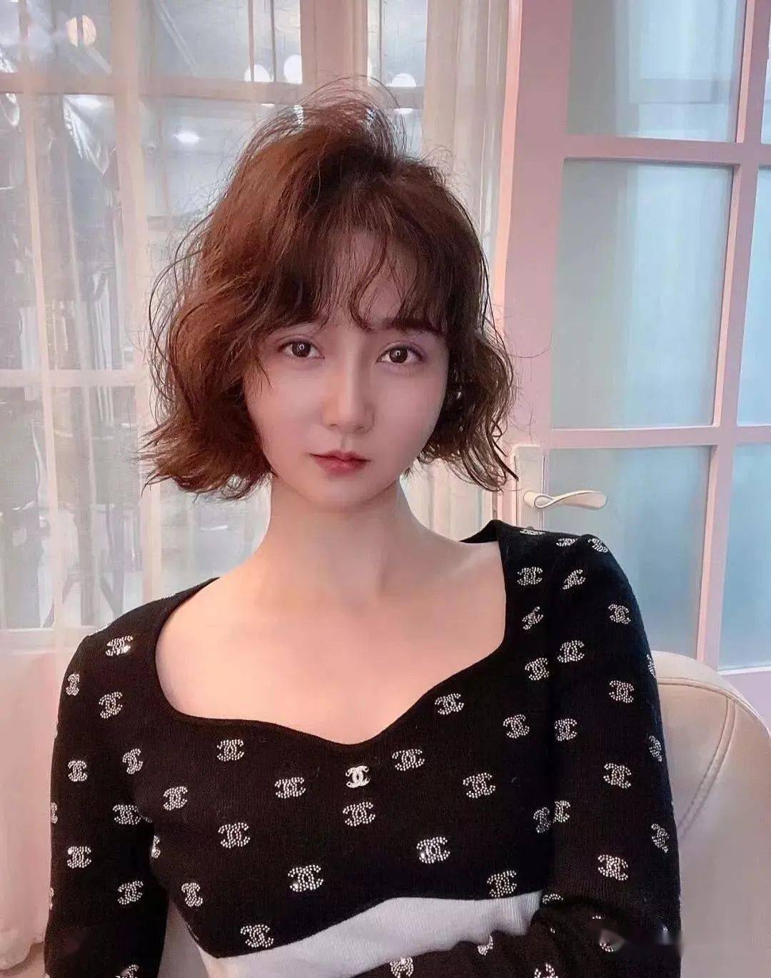 "短发芭比烫呀",温柔住了~_发型_中国_形象